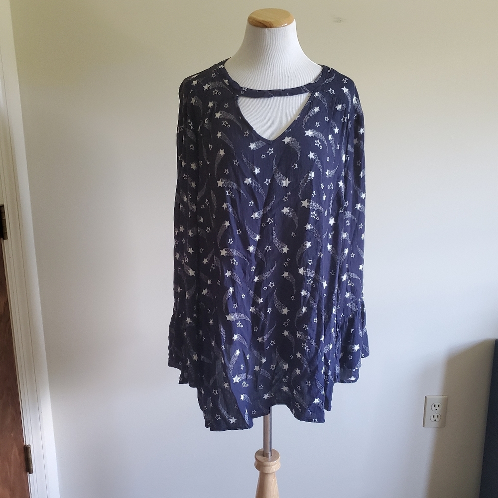Shooting star tunic top